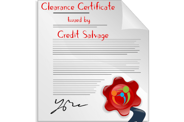 Credit Salvage Credit Clearance Certificate Credit Clearance Certificate after debt counselling